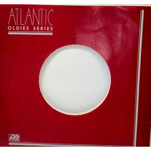 Atlantic Records Company Sleeve 45 RPM Vinyl Oldies Series Red Gray Logo - Picture 5 of 6