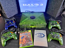 Original Xbox Halo Edition - 4x Controllers - Halo 2 Limited - Tested Perfect