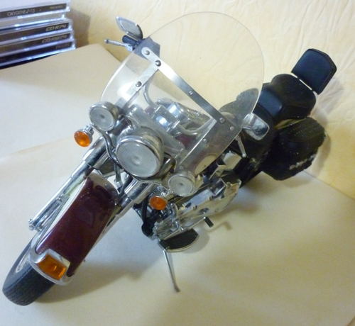 MEDAILLER FRANKLIN Mint échelle 1:10 - Harley Davidson VINTAGE 1986 - Imagen 5 de 9