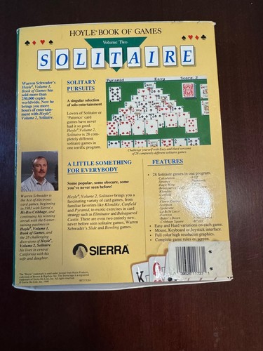 Videojuego solitario Hoyle Official Book of Games Volumen 2 en disquete para Mac. - Imagen 2 de 5