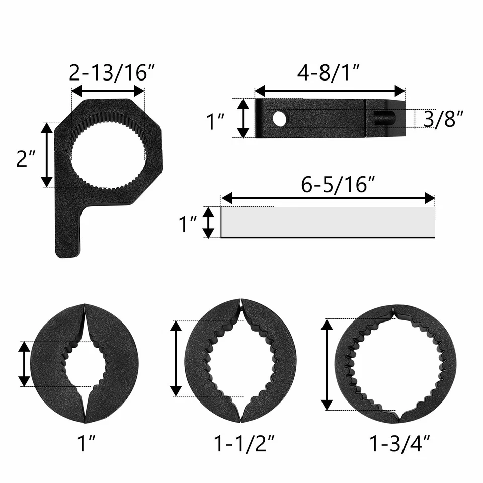 2x Soporte de montaje Tubo Abrazadera para barra de luz LED Bull Bar Pods 1" 1.5" 1.75" 2" in Foto 2 de 4