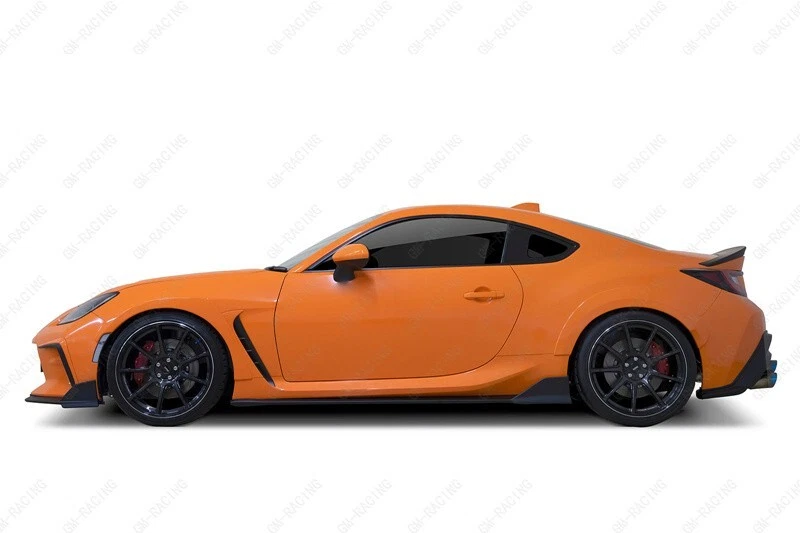 Faldón lateral de carbono GR86 ZN8 BRZ ZC8 TMS estilo bajo borda para Toyota Subaru 21-24 Foto 3 de 4