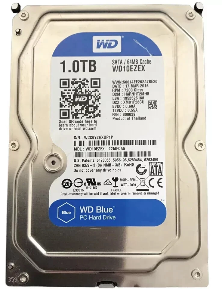 500GB 1TB 2TB 3TB 4TB 6TB 3.5" SATA HDD Internal Desktop Hard Drive PC CCTV Lot - Image 3 of 4