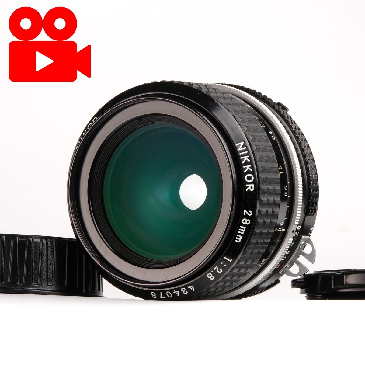 美品 Ai NIKKOR 28mm f2.8 Nikon Ai NIKKOR 28mm f2.8 MF Wide Angle Lens [Mint/Tested]From