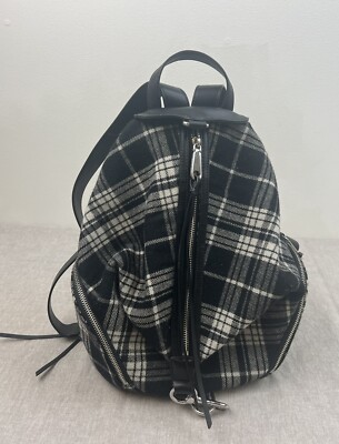 Rebecca Minkoff Black and White Plaid Backpack Amazon.com: Vera Bradley Women main image 2