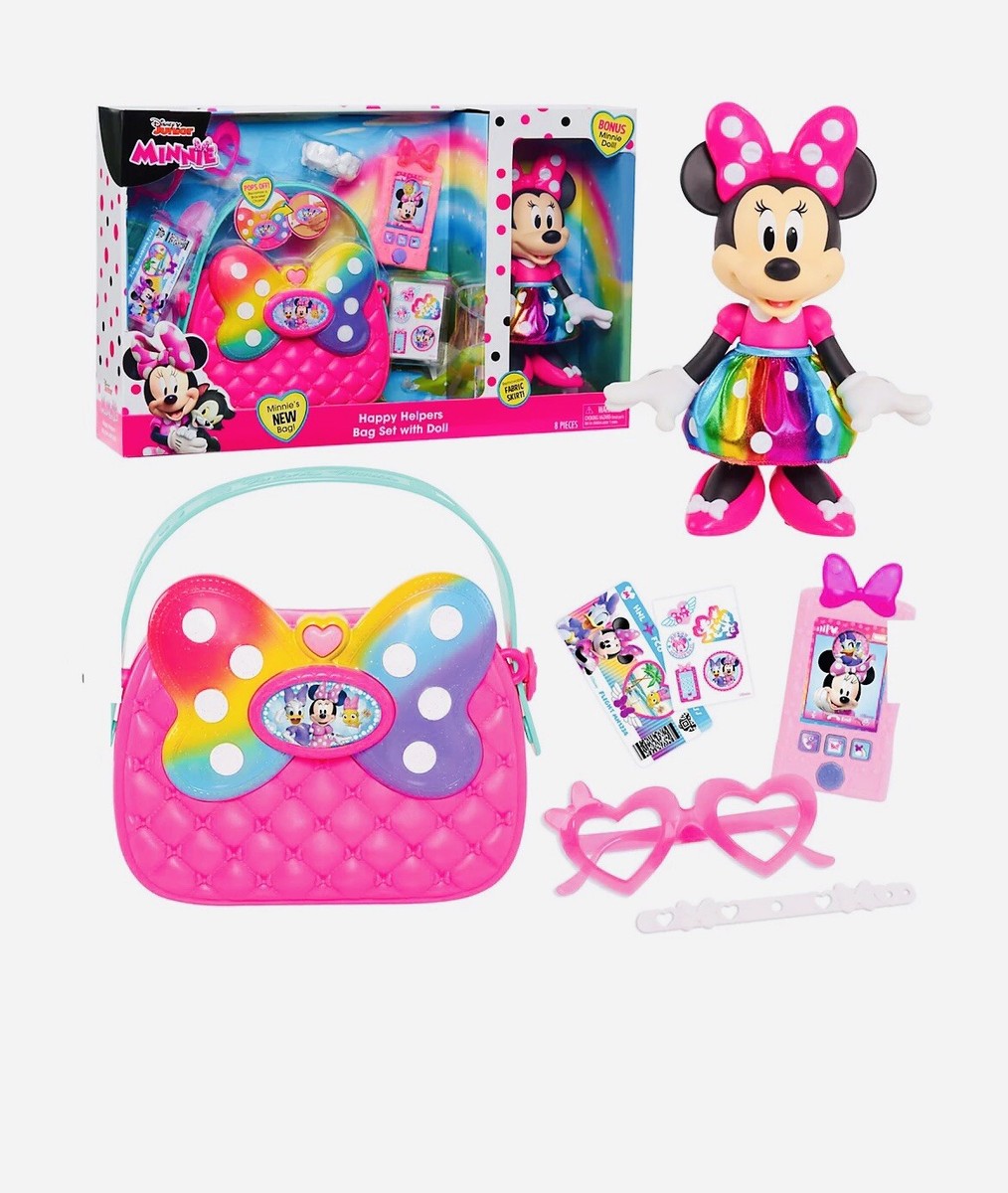 Disney's Minnie Mouse Minnie Bag Set with Bonus Doll by Just Play