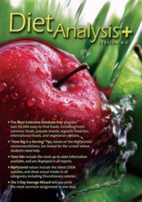 Diet Analysis Version 8.0 by Thomson Learning