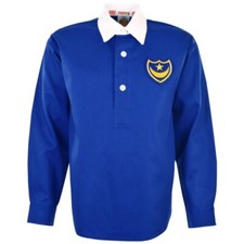 MEN'S TOFFS FC PORTSMOUTH 1938/1939 POMPEY SOCCER FOOTBALL SHIRT JERSEY SIZE L