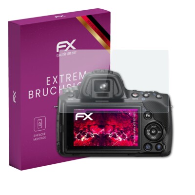atFoliX Glasfolie für Sony Alpha a35 SLT-A35 Displayfolie 9H Schutzpanzer