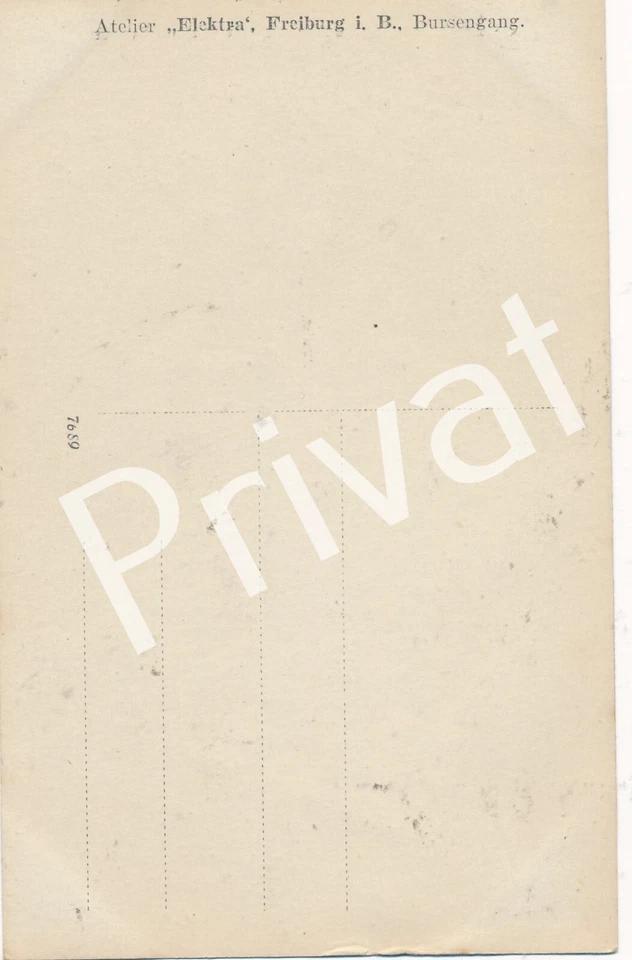 Autogramm Opernsänger signiert Dietrich von ... um 1910 M1.42 - Bild 2 von 2