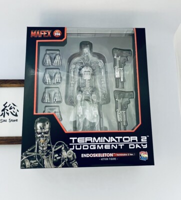 MAFEX No.206 ENDOSKELETON Terminator 2 Ver. Action Figure Medicom Toy New