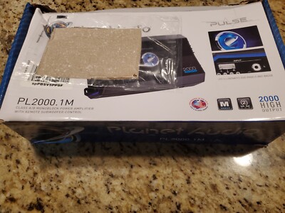 Planet Audio PL2000.1M 2000 Watts Max 2/4 Ohm Stable MOSFET Monoblock Car Aud...