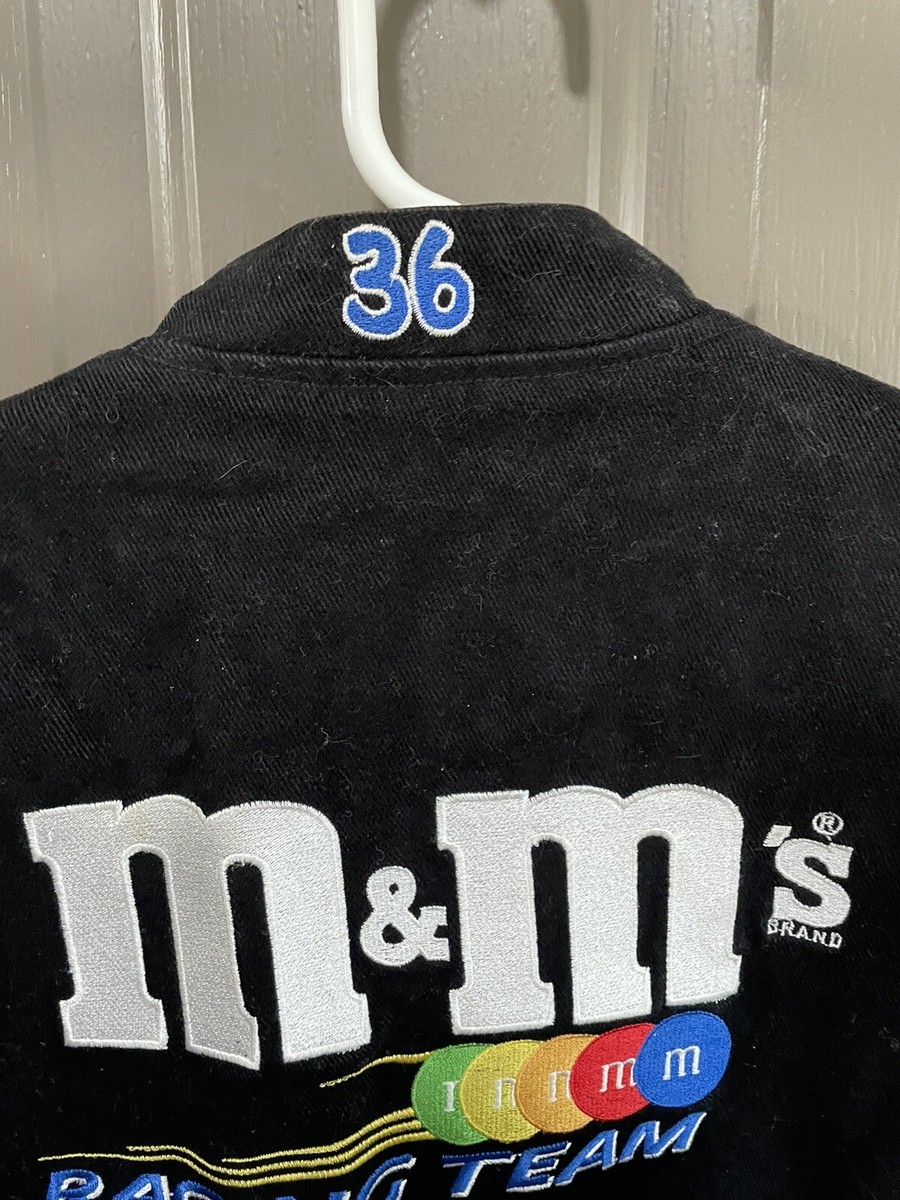 【激レア】 m&m's JHdesign vintage jacket Vintage Jeff Hamilton JH Design Nascar M&M Jacket Red