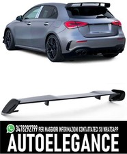 Spoiler Dach Hinten Look Sport Schwarz Glänzend für Mercedes Klasse A W177