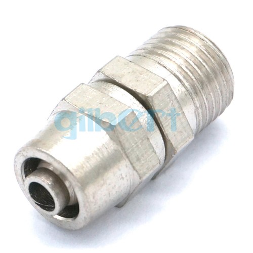 2pcs BSPP Metric Thread Male -Fit Tube 4-16mm Nickel Brass Pushfit Pipe Fitting - Picture 14 of 42