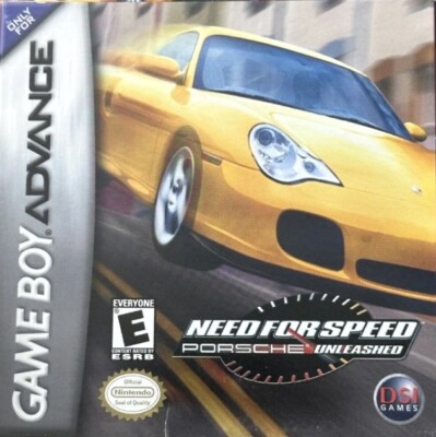 NINTENDO GAMEBOY ADVANCE NEED FOR SPEED PORSCHE UNLEASED UNDERGROUND GAME 100% !