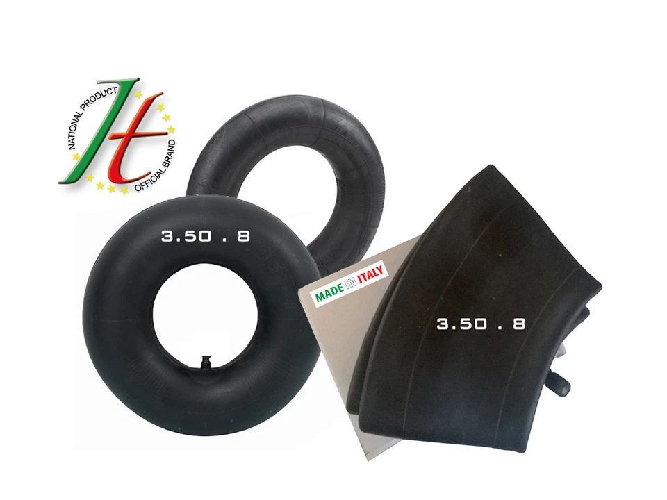 MADE IN ITALY CAMERA D' ARIA PER RUOTA CARRIOLA MODELLO VESPA 3.50- 8 RINFORZATA 1 PEZZO