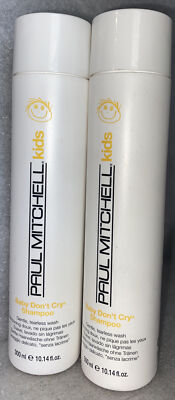 2 Pack Baby Don't Cry Shampoo by Paul Mitchell 10 oz BB