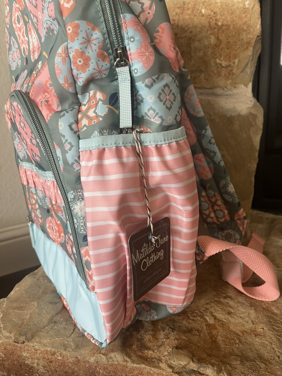 NEW Girls MATILDA JANE CeCe Apple Print Backpack Back To  display picture 2