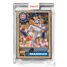 Topps Project70® Card 278 - 1987 Greg Maddux by Blue the Great - AP # 9/51