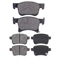 Set BeläGe Schuhe BremsbeläGe Vorne Und Hinten FüR Adam Opel (M13)