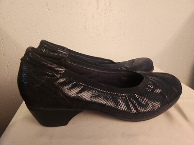 Aravon By New Balance Women's 12 2A Black Patsy Dress Pump