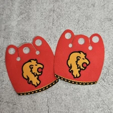 2pack Custom Red Lion Head Cape Blocks Accessories for Minifigures Wda02