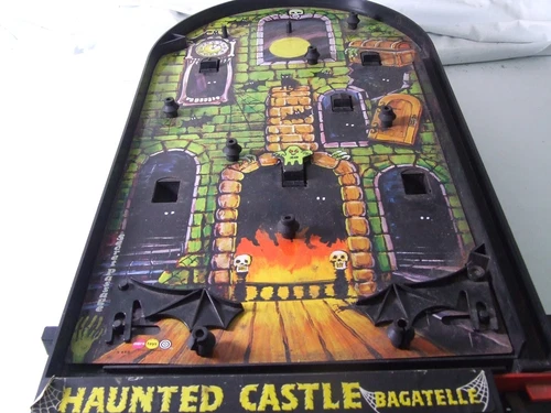 Vintage Marx Toys Haunted Castle Bagatelle For Spares Repair Halloween 1960s