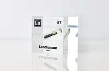 Lanthanum Element Cube