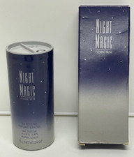 AVON Night Magic Evening Musk Cologne Spray 1.7, Body Talc 2.6 Vintage New