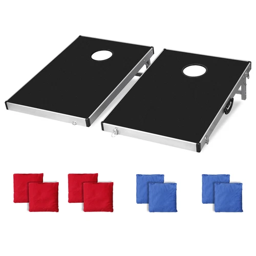 Cornhole Sitzsack Werfen Spielset Rasen Hinterhof für Party Familie zusammen spielen - Bild 33 von 46