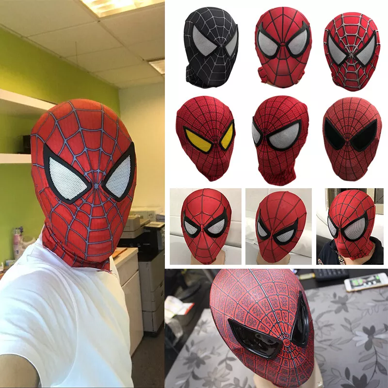 Amazing Spider-Man 2 Mask Spiderman Halloween Cosplay Costume Props High  Quality