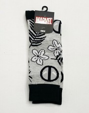 Bioworld Marvel Crew Socks, 1 Pair, Size 10-13