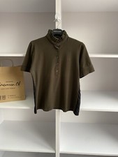 Vintage Burberry women's polo T-shirt