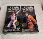 2 Kenner Star Wars Collector Series 12 Luke Skywalker 1 In X Wing Gear READ DESC