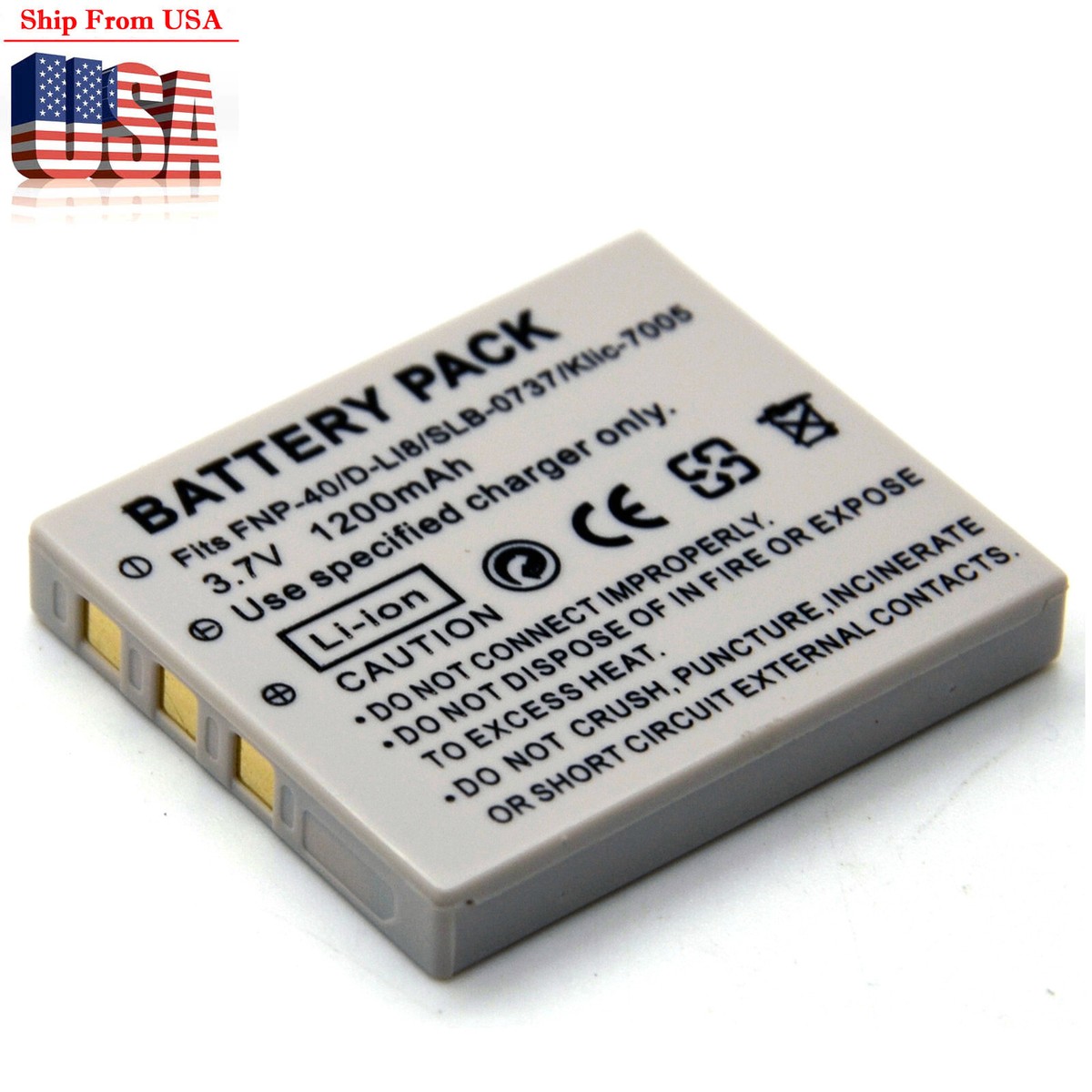 Battery For NP-40 NP40 Fujifilm FinePix V10 V10 Zoom J50 F402 F403
