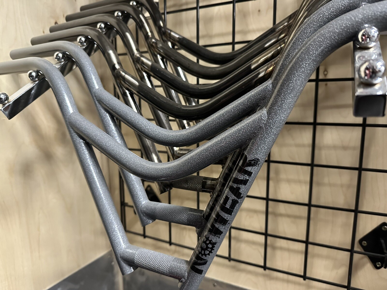 New USA Nebraska Made Nowear 4 Piece BMX Handlebars 10” TUKUBARS Hammer