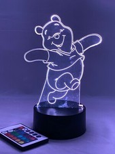 Disney's Winnie The Pooh 3D LED Lamp Night Light w/Free Shipping