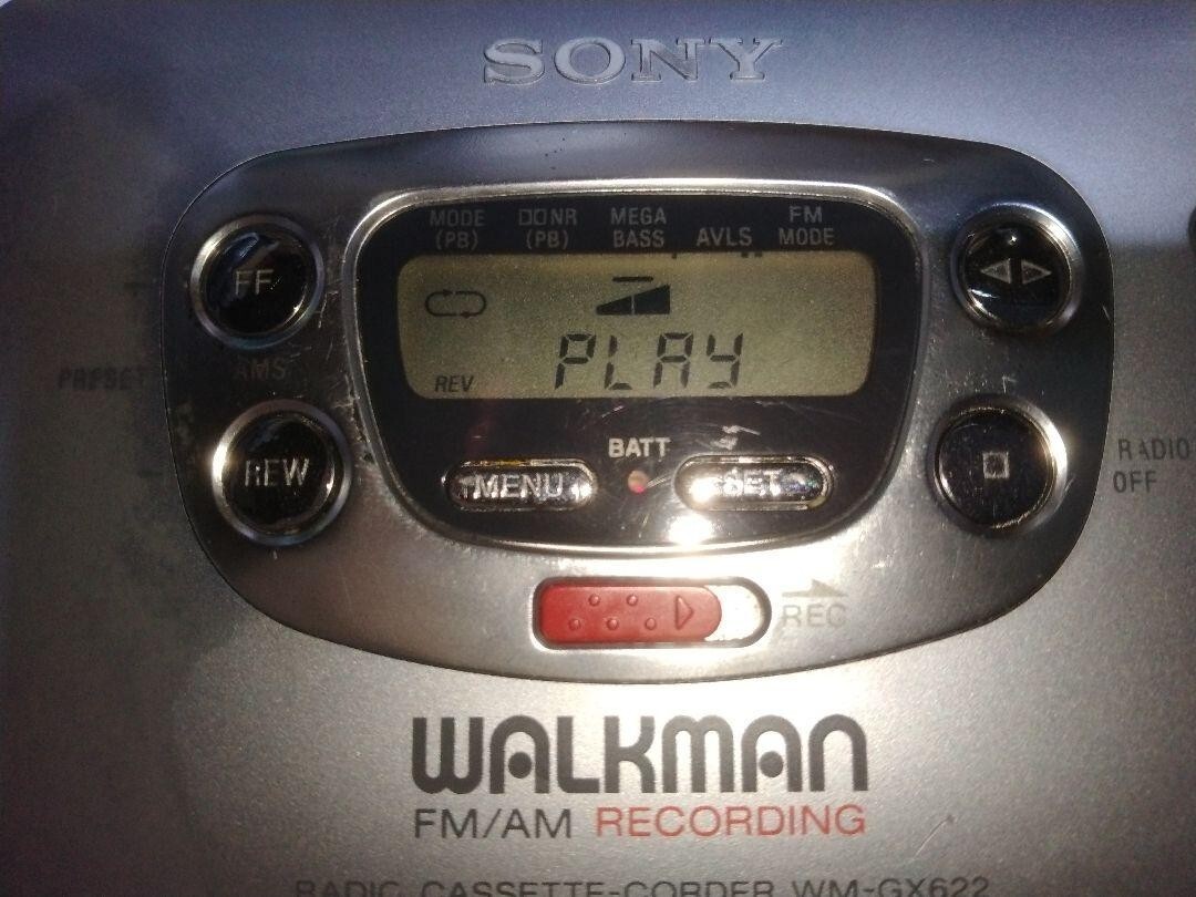 SONY　ウォークマン　WM-GX622　WALKMAN　マイクセット　ジャンク SONY ウォークマン WM-GX622 WALKMAN マイクセット ジャンク - メルカリ