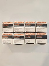 Lot of 8 Sylvania Tru-Aim Covered Halogen Bulb 20MR16/FL35/BAB/C 12V 20W