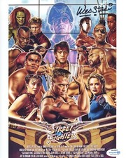 Wes Studi Street Fighter Autographed Signed 8x10 Photo ACOA
