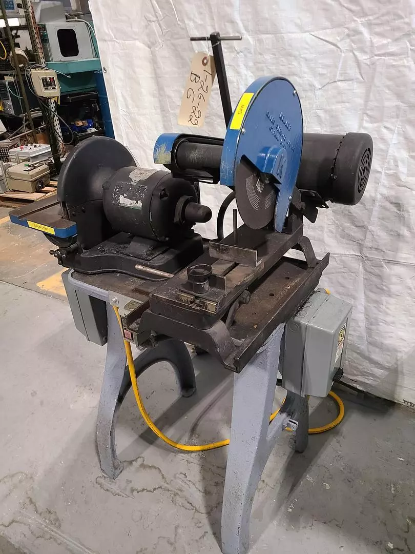 Cold Chop Abrasive Cut Off Saw with Disc Sander Combo eBay
