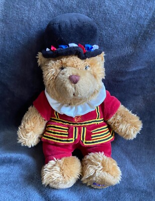 Keel Toys British Beefeater Yeoman Stofftier Teddybär Plüsch Tower Bridge 29 cm