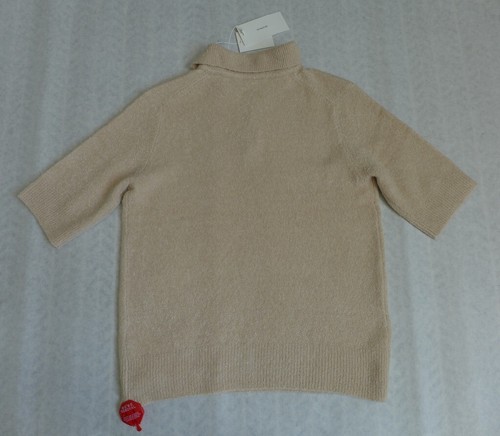 Polo maglione nuovo con etichette Vince Bouclé seta misto cashmere taglia S $345 MORBIDO!!! - Foto 9 di 15