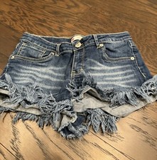 Levi s Shorty Shorts Girls Size 16 Denim