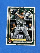 2024 Bowman Myles Naylor 1st Bowman #BP-136 Oakland Athletics (E)
