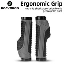 ROCKBROS Bike Handlebar Ergonomic Grips Cycling Double Locking Non-slip Grips