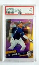 2019 TOPPS FINEST PURPLE REFRAC FERNANDO TATIS JR. RC! 1/250! PSA 9! 1/1! FIRST!
