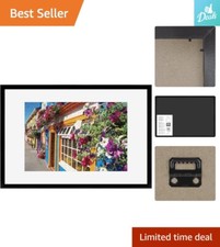 Elegant Puzzle Frame - Preserves and Displays - Black - 20x30 - Easy to Use