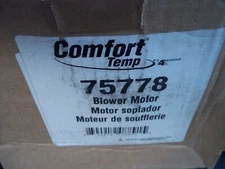 HVAC Blower Motor COMFORT TEMP  4 Seasons 75778